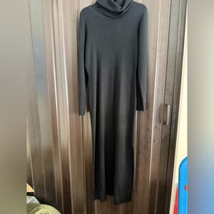 Kasper Classic Black Long Sleeve Dress